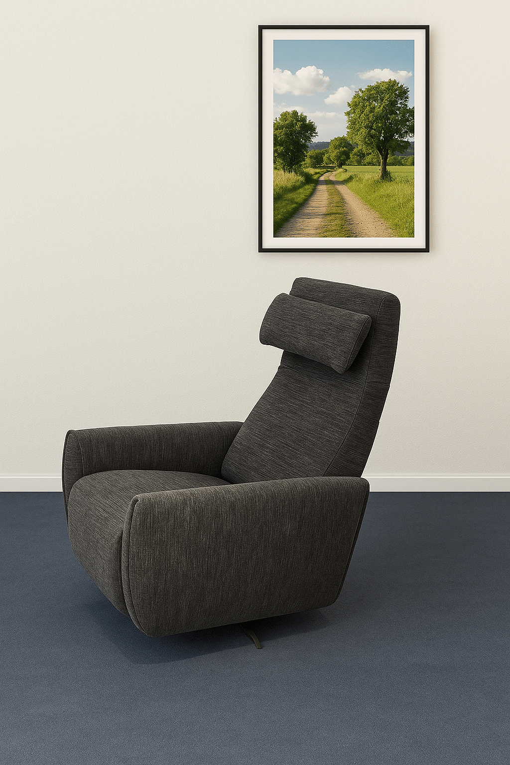 כורסת טלוויזיה מעוצבת דגם שרי עם ריקלנייר ידני כורסת טלוויזיה מעוצבת דגם שרי עם ריקלנייר ידני