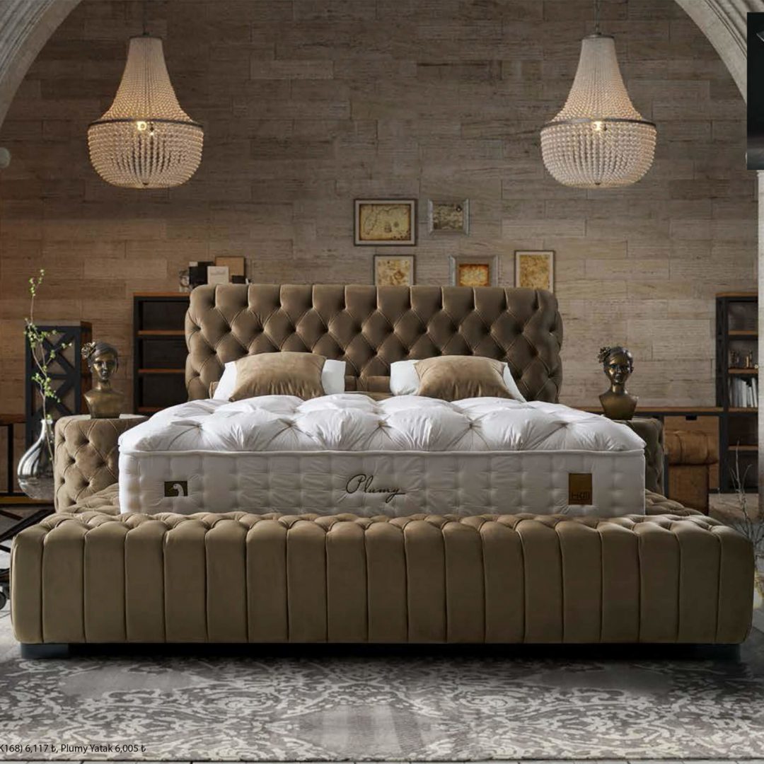 מיטה מרופדת עם ארגז מצעים דגם אריה קריולה